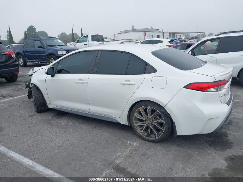 2020 TOYOTA COROLLA SE/NIGHT SHADE - 5YFS4RCE7LP030258