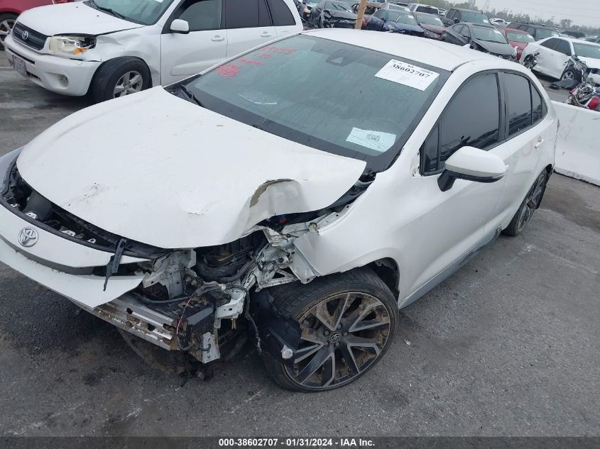 2020 TOYOTA COROLLA SE/NIGHT SHADE - 5YFS4RCE7LP030258