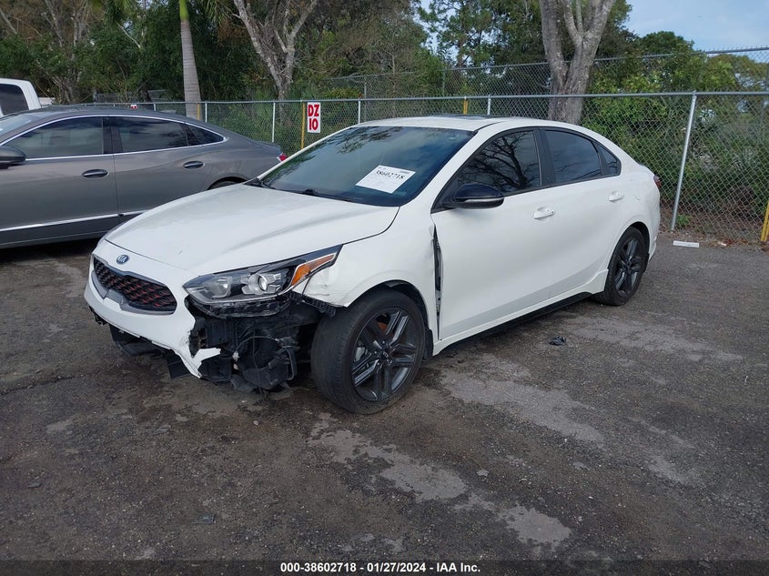 VIN 3KPF34ADXLE253297 2020 KIA FORTE GT LINE/S