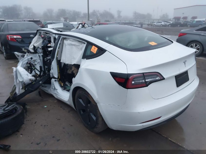 2023 TESLA MODEL 3 - 5YJ3E1EA5PF419639