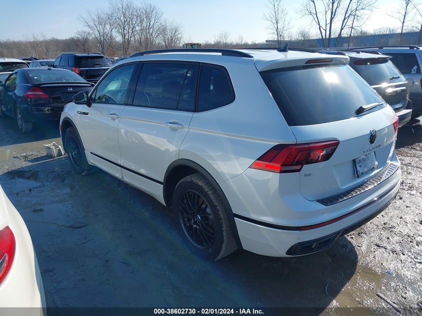 VIN 3VV8B7AX7RM029380 2024 VOLKSWAGEN TIGUAN SE R-LINE BLACK