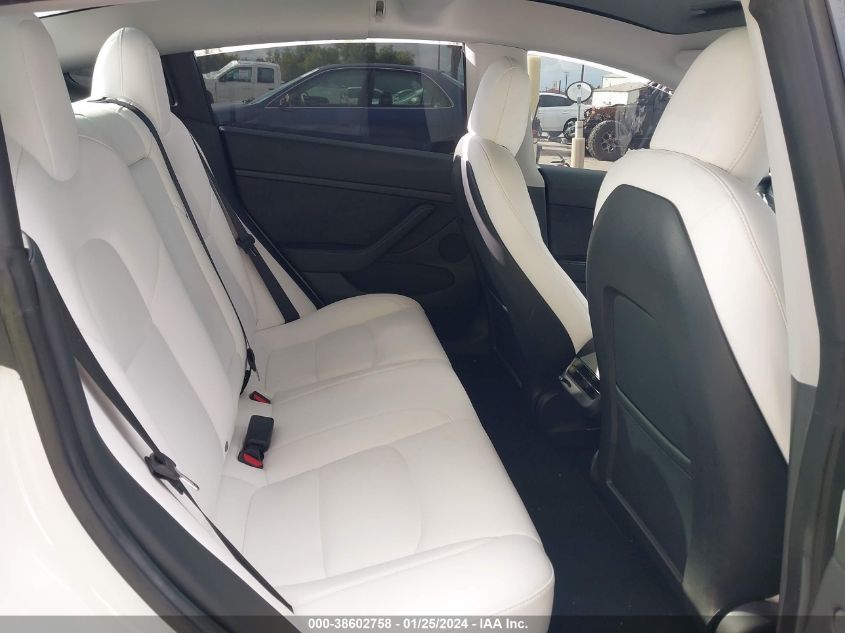2022 TESLA MODEL 3 - 5YJ3E1EBXNF182586
