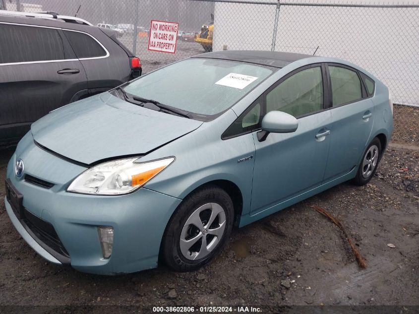 2014 TOYOTA PRIUS - JTDKN3DU8E1839775