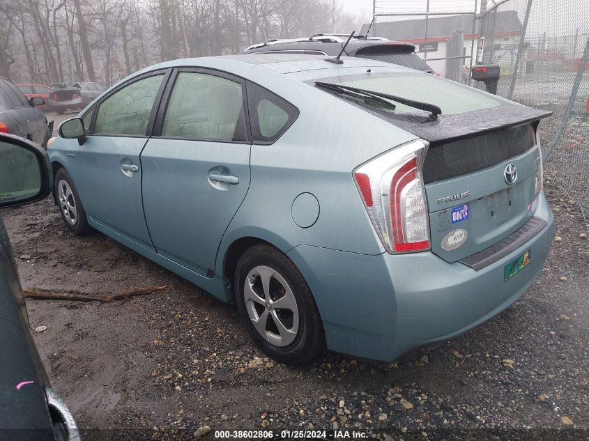 2014 TOYOTA PRIUS - JTDKN3DU8E1839775