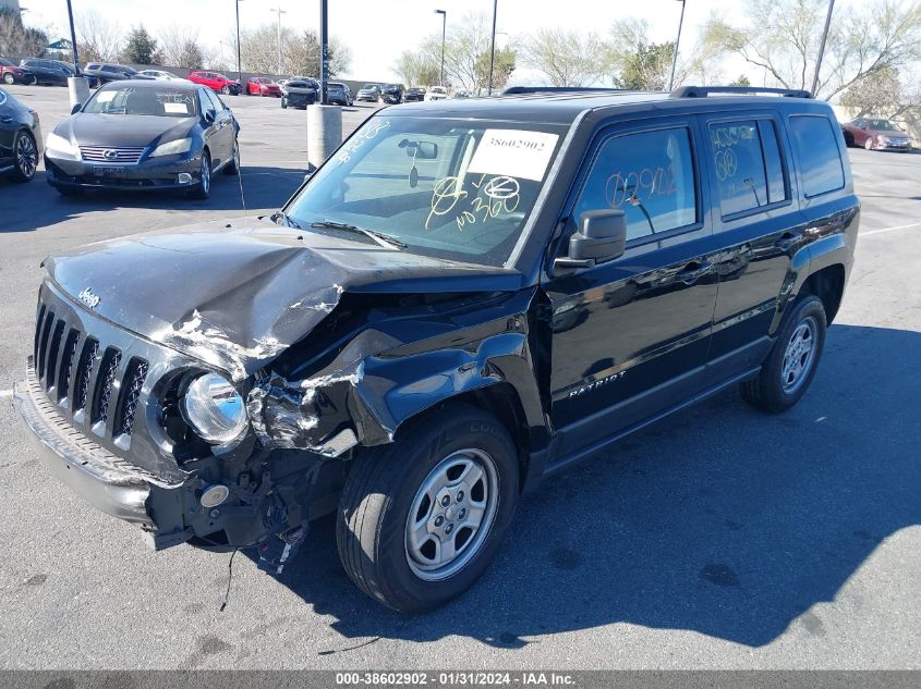2015 JEEP PATRIOT SPORT - 1C4NJPBBXFD368357