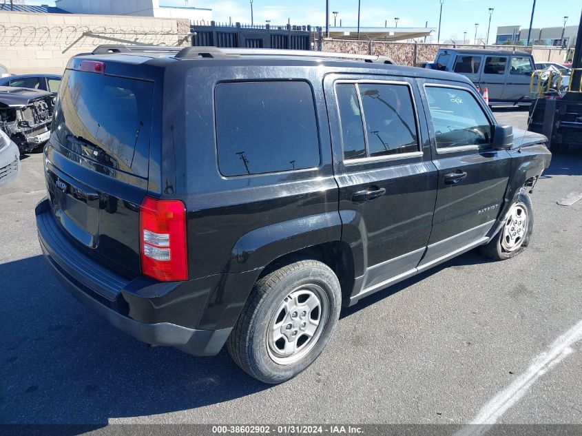 2015 JEEP PATRIOT SPORT - 1C4NJPBBXFD368357