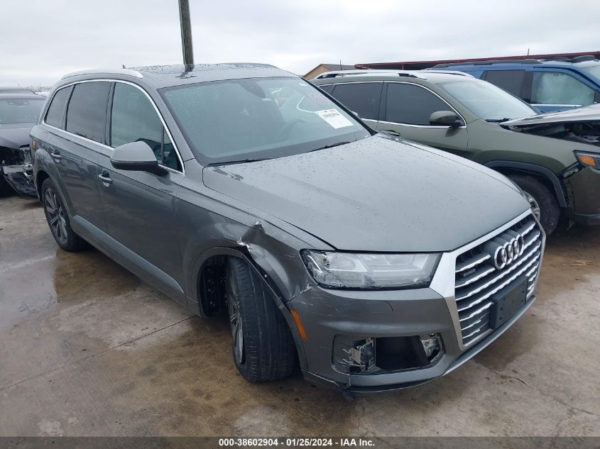 2017 AUDI Q7 PREMIUM PLUS - WA1LAAF77HD047853