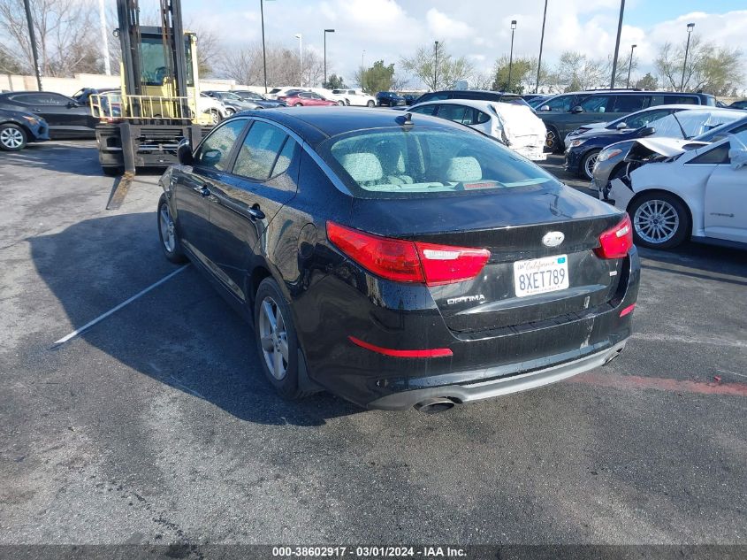 2014 KIA OPTIMA LX - 5XXGM4A76EG290529