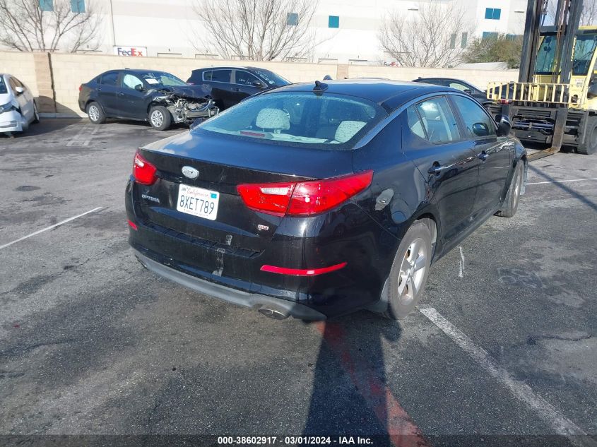 2014 KIA OPTIMA LX - 5XXGM4A76EG290529