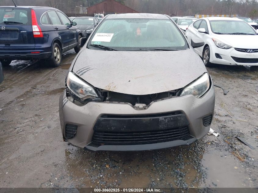 2015 TOYOTA COROLLA L/LE/LE PLS/PRM/S/S PLS - 2T1BURHE4FC456406