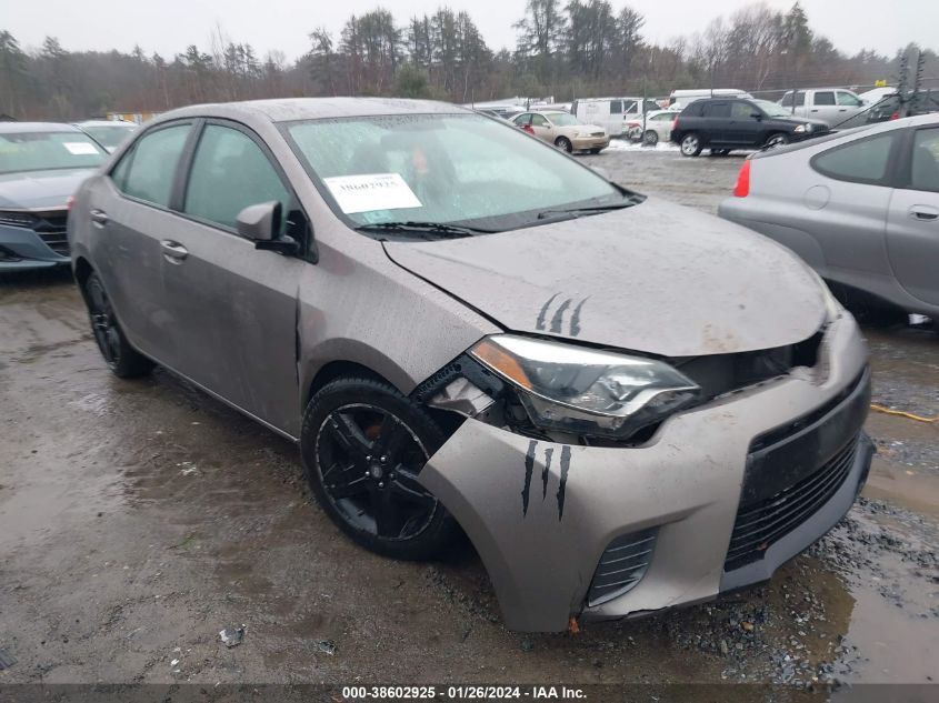 2015 TOYOTA COROLLA L/LE/LE PLS/PRM/S/S PLS - 2T1BURHE4FC456406