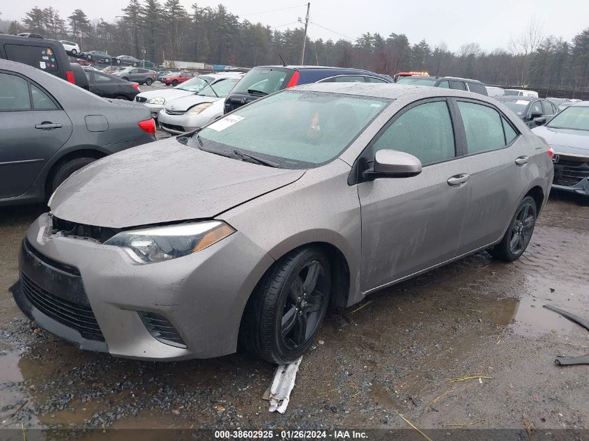 2015 TOYOTA COROLLA L/LE/LE PLS/PRM/S/S PLS - 2T1BURHE4FC456406