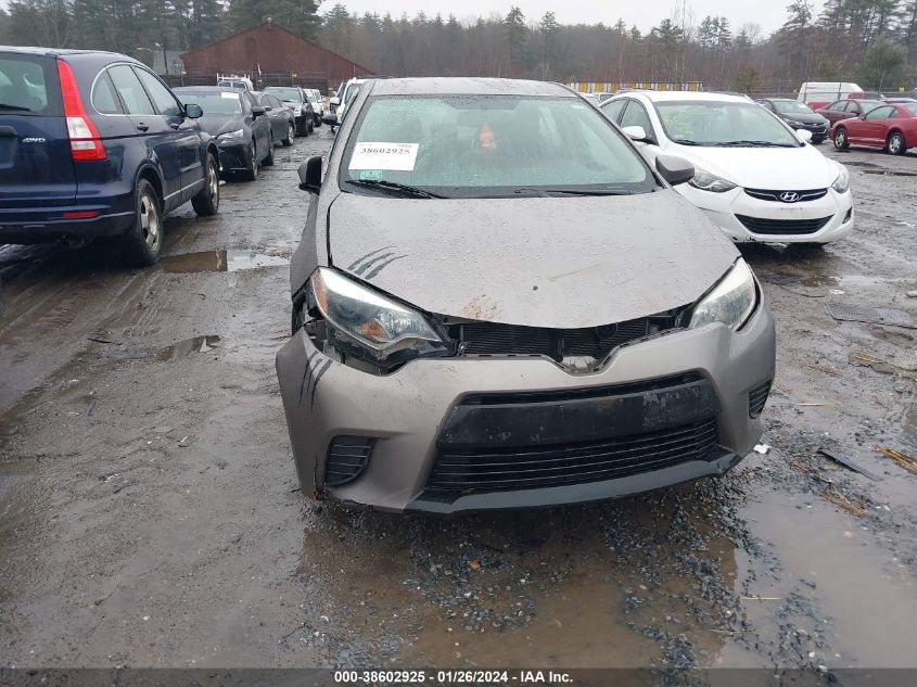 2015 TOYOTA COROLLA L/LE/LE PLS/PRM/S/S PLS - 2T1BURHE4FC456406