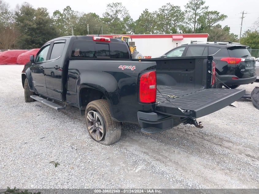 VIN 1GCGTCEN6H1247475 2017 CHEVROLET COLORADO LT