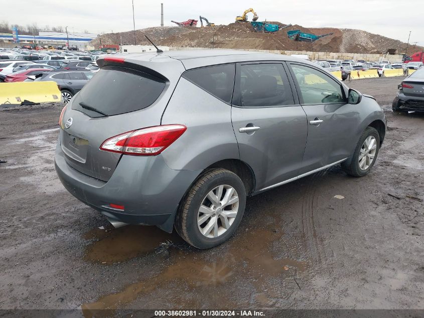 2014 NISSAN MURANO S/SL/SV/LE - JN8AZ1MW5EW504874