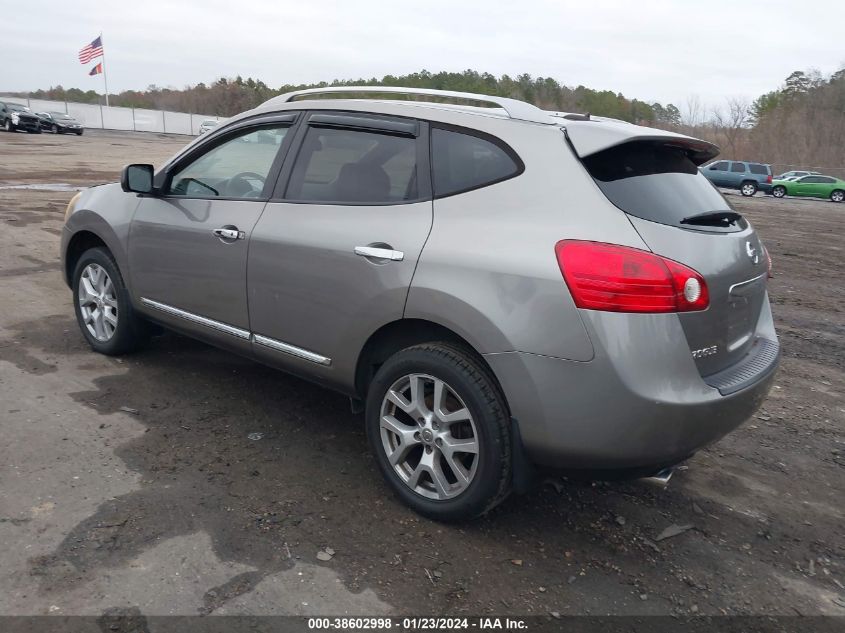 2013 NISSAN ROGUE SV W/SL PKG - JN8AS5MT6DW543487
