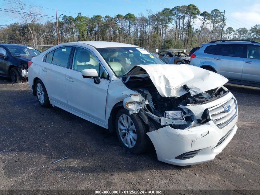 2016 SUBARU LEGACY 2.5I PREMIUM - 4S3BNBC61G3004573