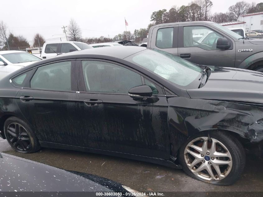 2016 FORD FUSION SE - 1FA6P0H73G5103875