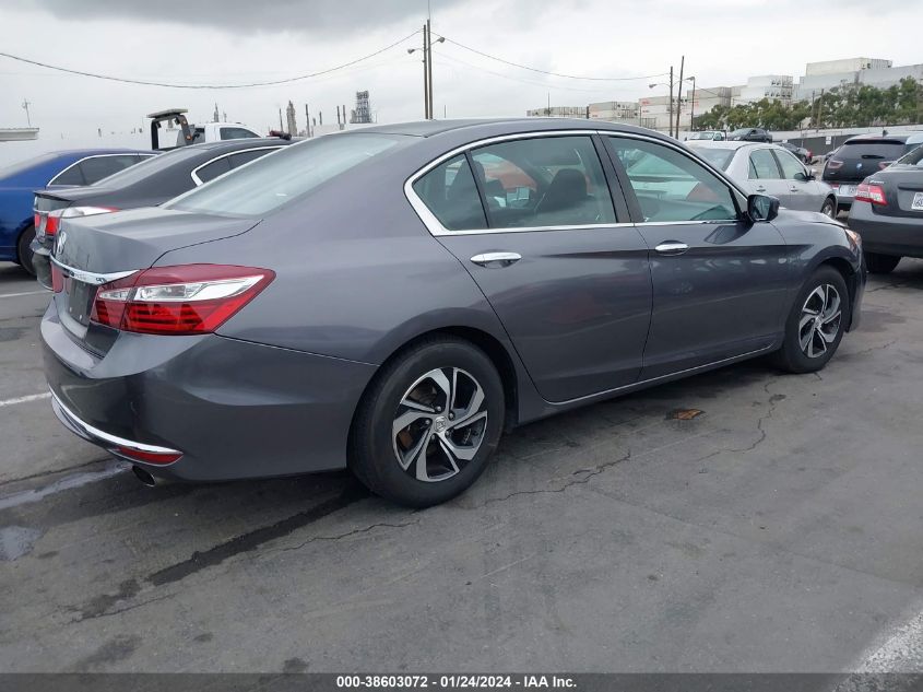 2017 HONDA ACCORD LX - 1HGCR2F30HA218866