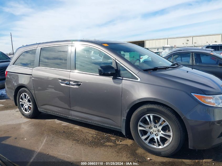 2013 HONDA ODYSSEY EX-L - 5FNRL5H66DB081114