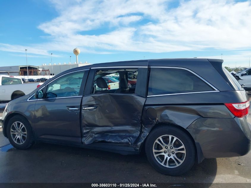 2013 HONDA ODYSSEY EX-L - 5FNRL5H66DB081114