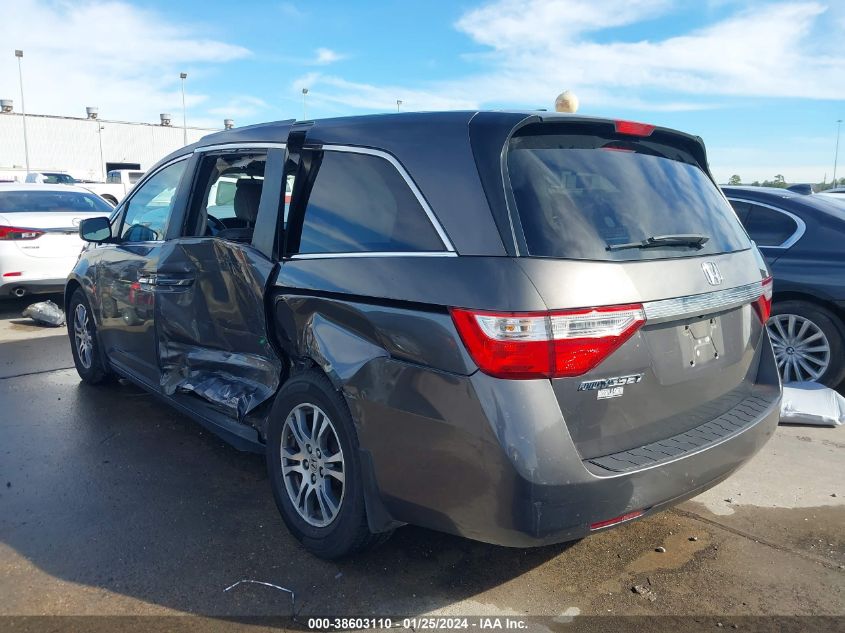2013 HONDA ODYSSEY EX-L - 5FNRL5H66DB081114