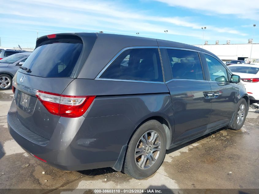 2013 HONDA ODYSSEY EX-L - 5FNRL5H66DB081114