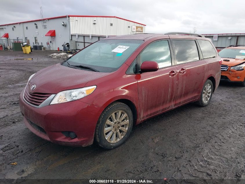 5TDJK3DC1FS094674 2015 TOYOTA SIENNA, photo no. 2