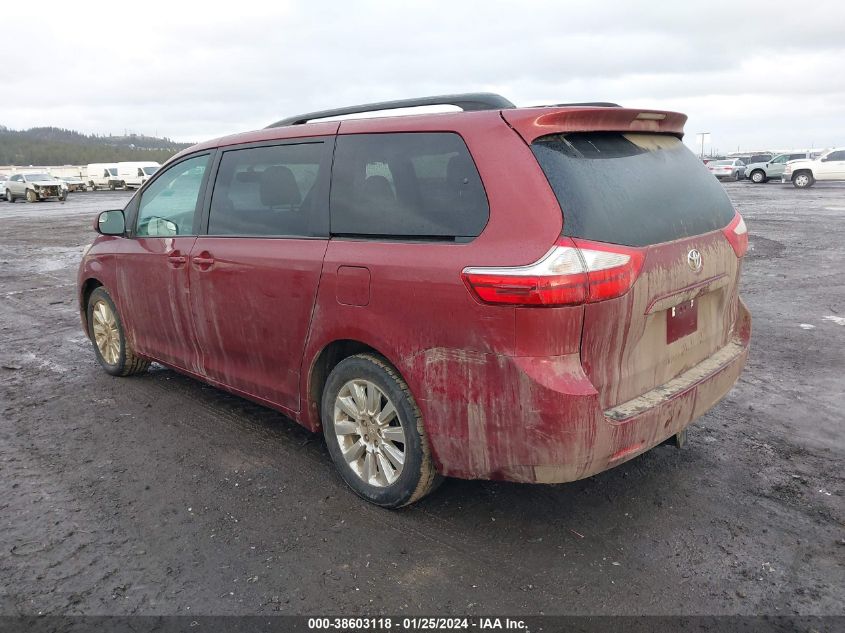 5TDJK3DC1FS094674 2015 TOYOTA SIENNA, photo no. 3