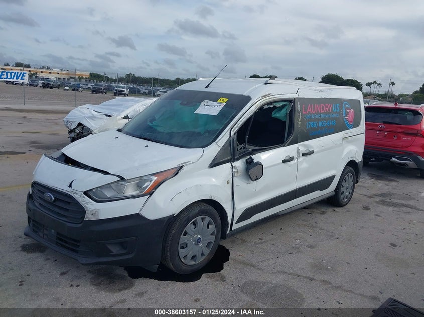 VIN NM0LS7E28L1440411 2020 FORD TRANSIT CONNECT XL