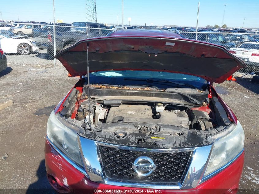 2014 NISSAN PATHFINDER PLATINUM/S/SL/SV - 5N1AR2MN9EC667453