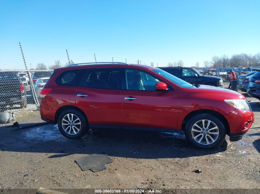 2014 NISSAN PATHFINDER PLATINUM/S/SL/SV - 5N1AR2MN9EC667453