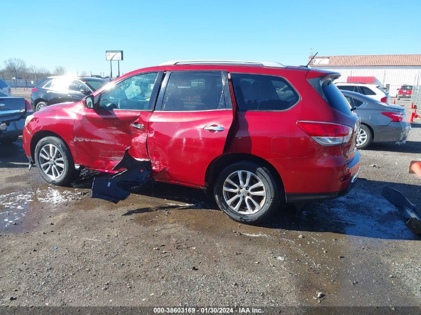 2014 NISSAN PATHFINDER PLATINUM/S/SL/SV - 5N1AR2MN9EC667453