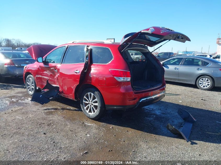2014 NISSAN PATHFINDER PLATINUM/S/SL/SV - 5N1AR2MN9EC667453