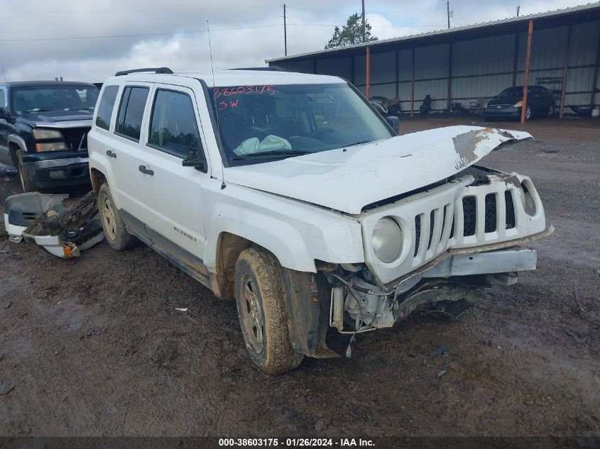2014 JEEP PATRIOT SPORT - 1C4NJPBAXED509966