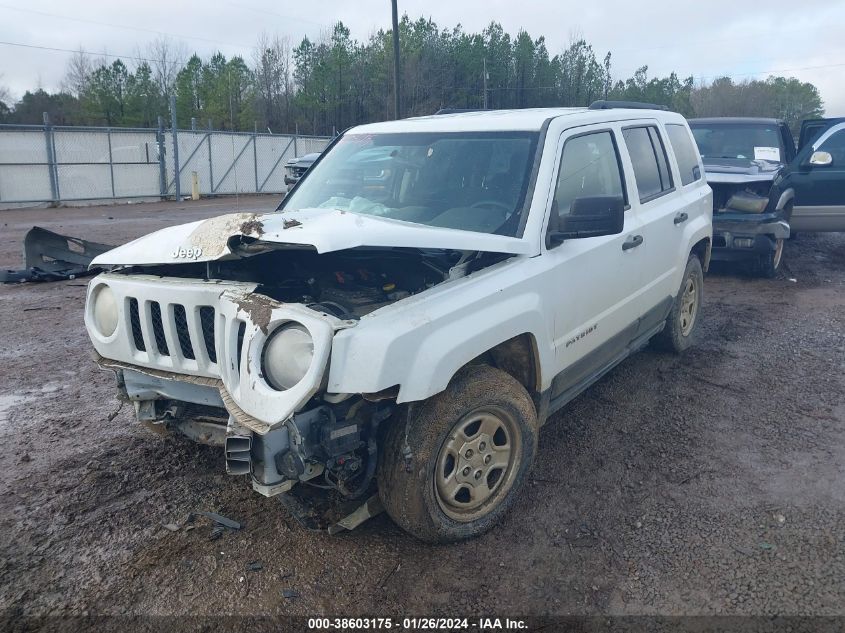 2014 JEEP PATRIOT SPORT - 1C4NJPBAXED509966