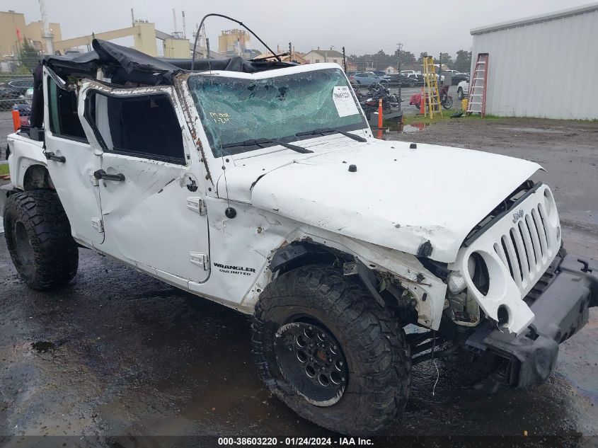 2015 JEEP WRANGLER UNLIMITED SPORT - 1C4BJWDG2FL610781