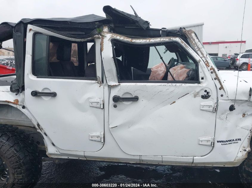 2015 JEEP WRANGLER UNLIMITED SPORT - 1C4BJWDG2FL610781