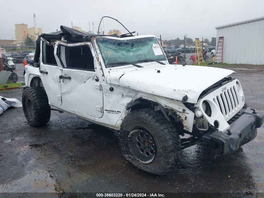 2015 JEEP WRANGLER UNLIMITED SPORT - 1C4BJWDG2FL610781