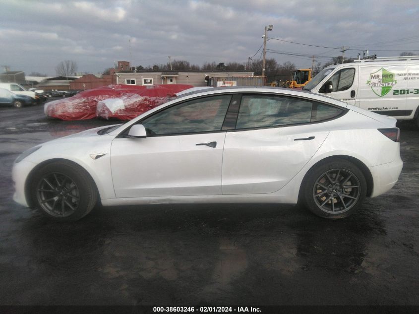 2023 TESLA MODEL 3 REAR-WHEEL DRIVE - 5YJ3E1EA8PF404603