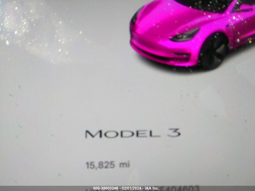 2023 TESLA MODEL 3 REAR-WHEEL DRIVE - 5YJ3E1EA8PF404603