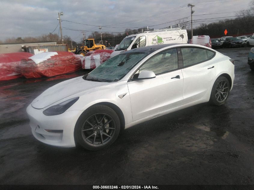 2023 TESLA MODEL 3 REAR-WHEEL DRIVE - 5YJ3E1EA8PF404603