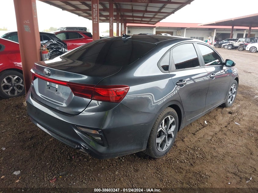 VIN 3KPF24AD4LE189499 2020 KIA FORTE LXS