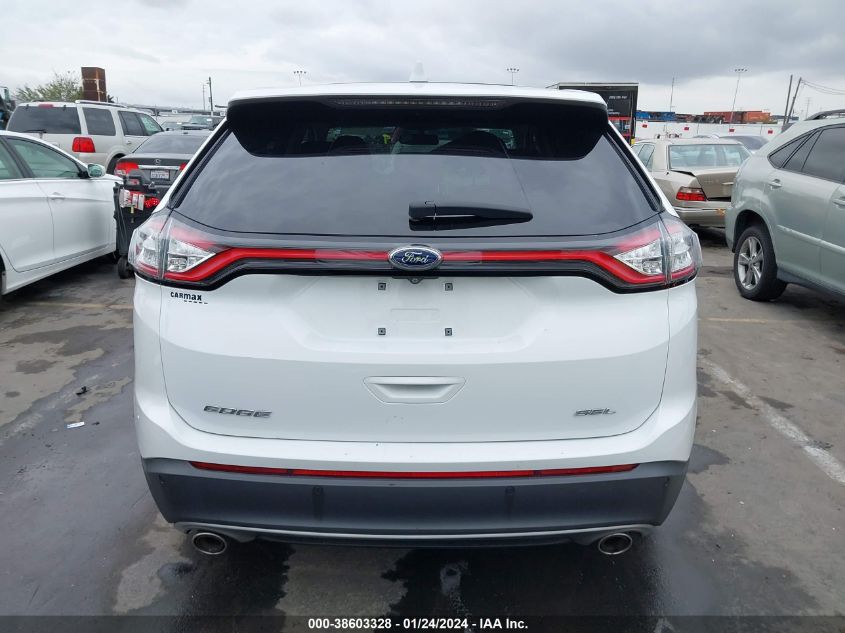 2017 FORD EDGE SEL - 2FMPK3J88HBC26937