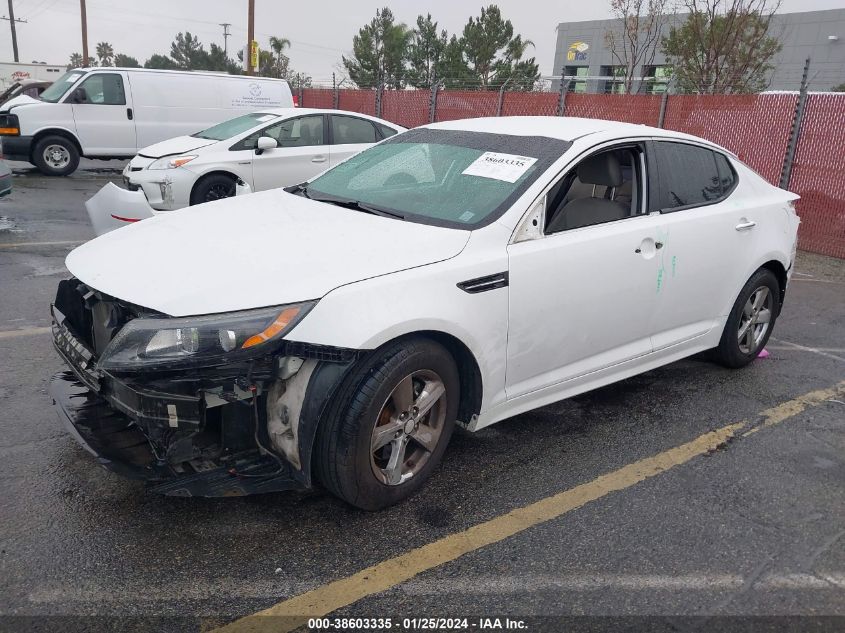 2014 KIA OPTIMA LX - 5XXGM4A71EG343833