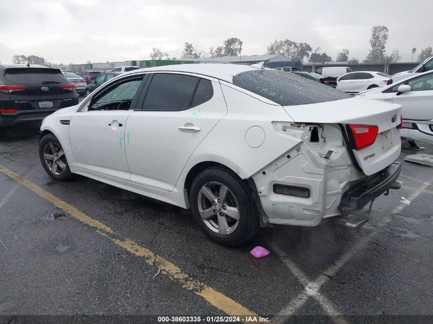 2014 KIA OPTIMA LX - 5XXGM4A71EG343833