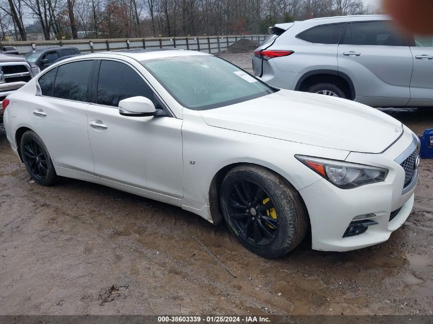 2014 INFINITI Q50 PREMIUM/SPORT - JN1BV7AP5EM682699