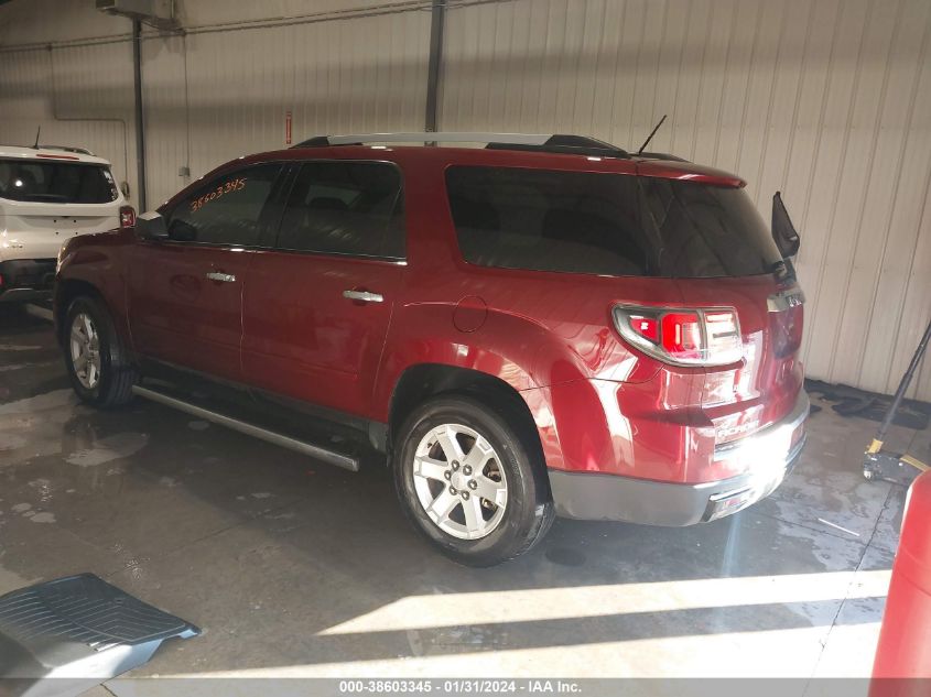 2015 GMC ACADIA SLE-2 - 1GKKRPKD9FJ372130