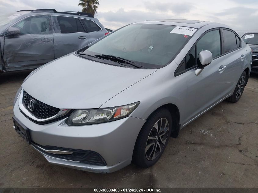 2013 HONDA CIVIC EX - 2HGFB2F89DH530094