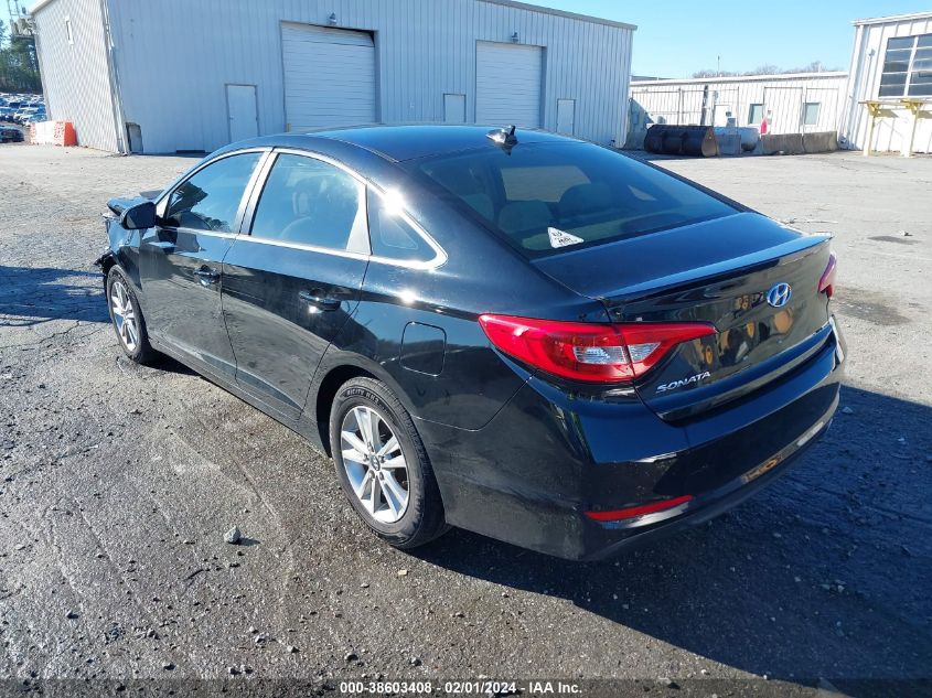 2017 HYUNDAI SONATA SE - 5NPE24AF9HH483867